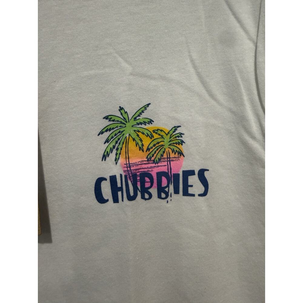NWT Chubbies Men's Captain's License White Graphic TShirt Boat Vacation - Picture 6 of 14
